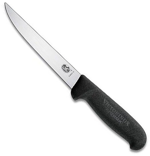 Акція на Кухонный нож Victorinox Fibrox Boning 12см с черн. ручкой (5.6003.12) від Stylus