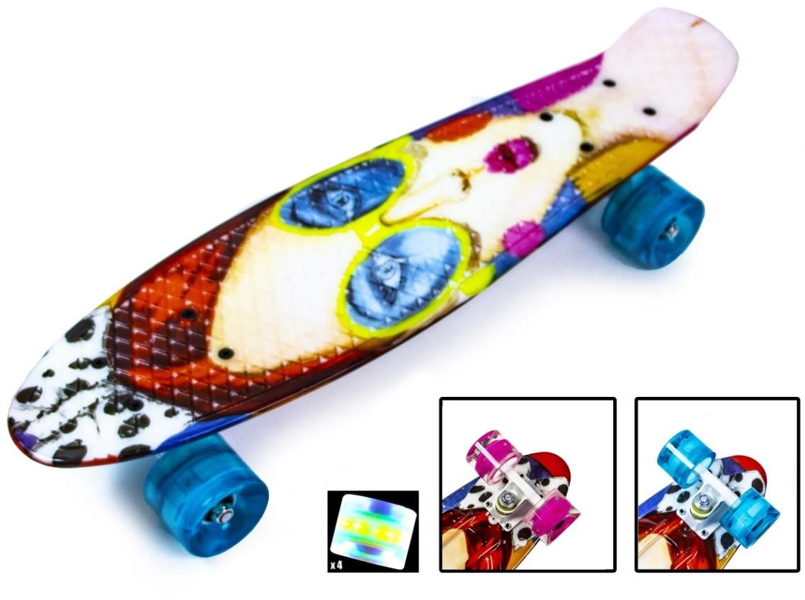 

Penny Board Cool Girl Светящиеся колеса