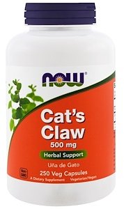 Акція на Now Foods Cat's Claw 500 mg 250 caps від Stylus