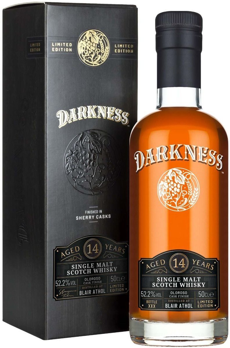 

Виски Darkness Blair Athol 14YO, 0.5л 52.2% (BWW0322)