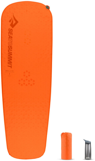Акція на Самонадувной коврик Sea to Summit UltraLight Mat Orange 198х64х2.5 см (STS AMSIULL) від Stylus