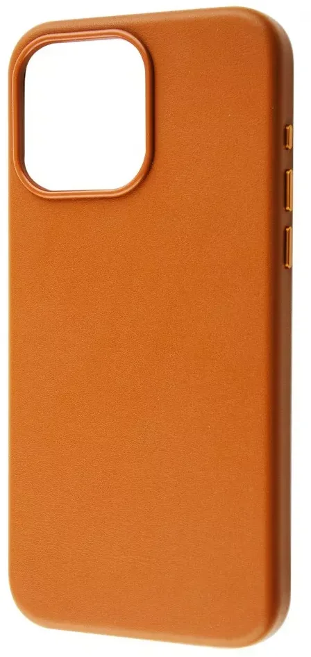 

Wave Premium Leather Edition Case з MagSafe Orange для iPhone 15 Plus