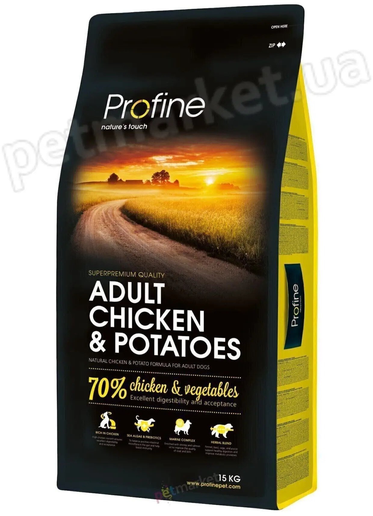 Акція на Сухой корм Profine Chicken and Potatoes для собак Курица и картофель 3 кг (8595602570027) від Stylus