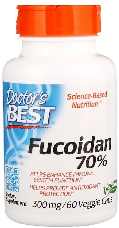 

Doctor's Best Best Fucoidan 70% 60 Veggie Caps Фукоидан 70%