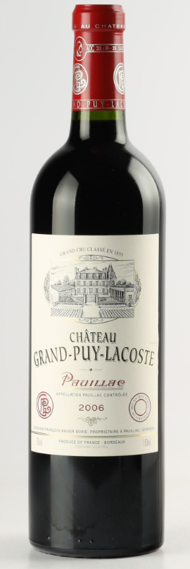 Акція на Вино Chateau Grand-Puy-Lacoste 2006 красное сухое 13.5 % 0.75 л (BW7902) від Stylus