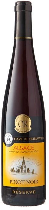 

Вино Hunawihr Pinot Noir Medaille D'Or красное сухое 0.75л (BWT1189)