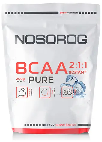 

Nosorog Bcaa 2:1:1 200 g /36 servings/ Pure