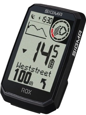 Акція на Велокомпьютер Rox 4.0 Endurance Black Sigma Sport (SD01066) від Stylus