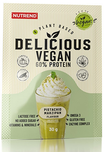 

Nutrend Delicious Vegan Protein 450 g /15 servings/ Pistachio Marzipan