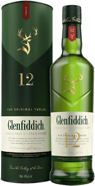 

Віскі Glenfiddich 12 років витримки 40% 0.7 л (5010327000176)