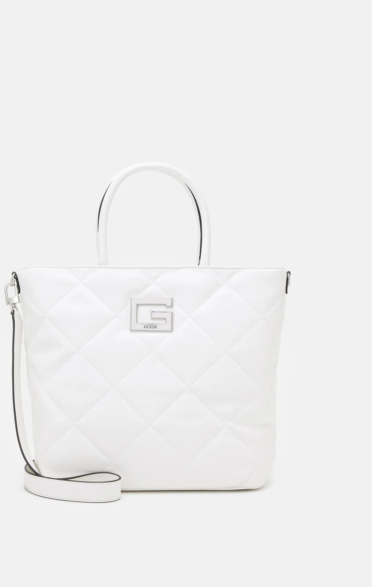 

Женская сумка тоут Guess Brightside Tote белая (HWQW7580230-WHI)