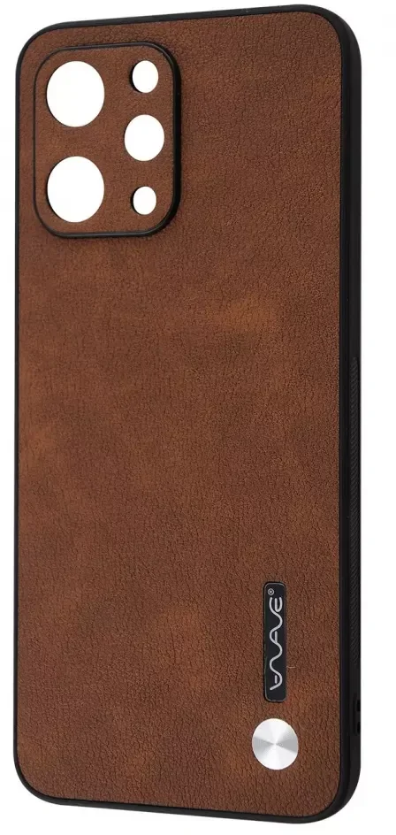 

Wave Leather Case Dark Brown for Xiaomi Redmi 12 4G