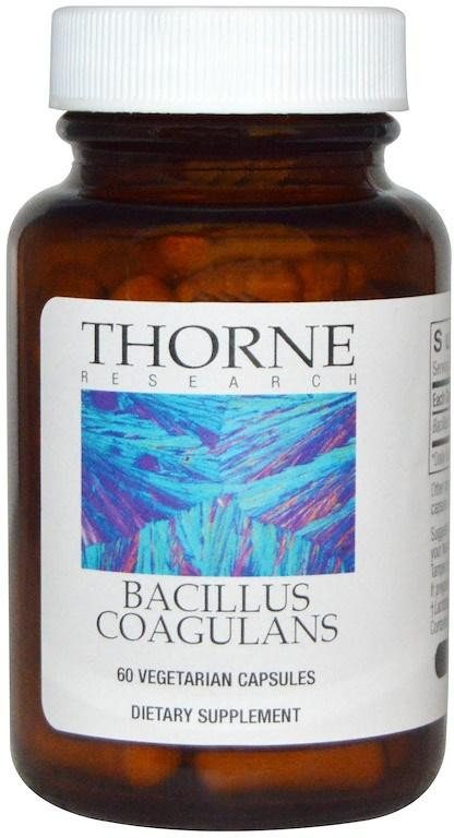 Акція на Thorne Research Bacillus Coagulans 60 Veg Caps Пробиотик від Stylus