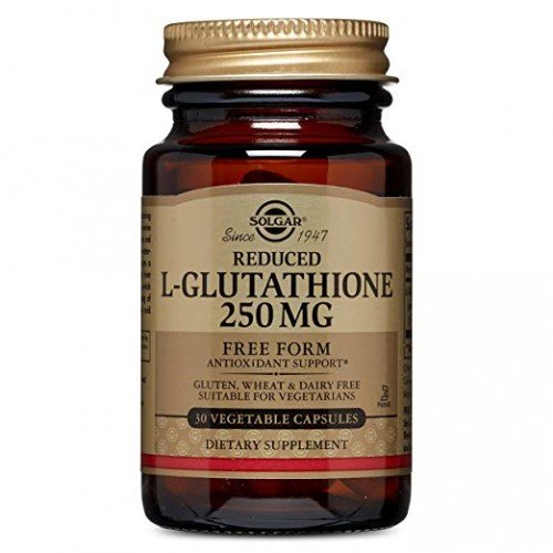 

Solgar Reduced L-Glutathione Солгар Глутатіон знижений 250 mg Vegetable 30 Capsules