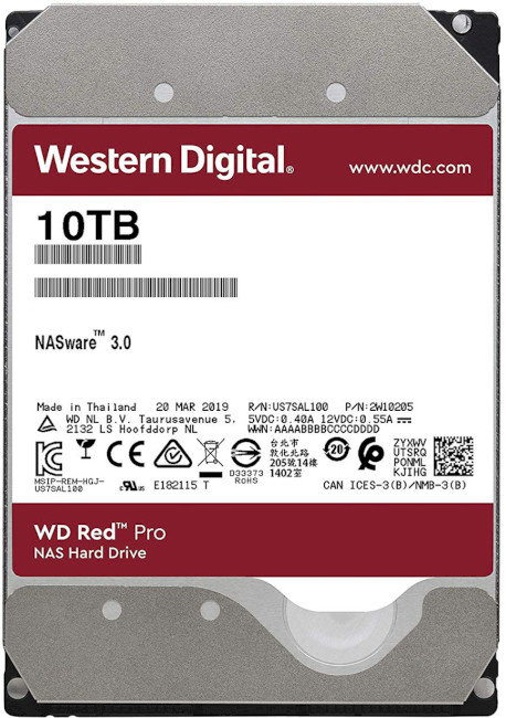 Акція на Wd Red Pro Nas 10TB (WD102KFBX) від Stylus