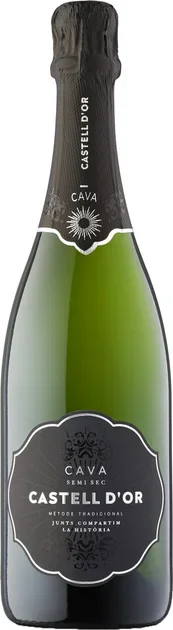 

Ігристе вино Castell d’Or Cava D.O. Semi Sec біле напівсухе 0.75 л (8437020585057)