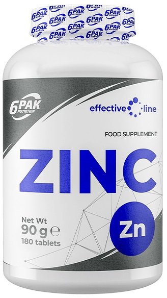 

6PAK Nutrition Zinc Цинк 180 таблеток