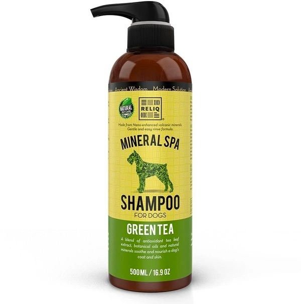 

Шампунь Reliq Mineral Spa Green Tea Shampoo для собак с маслом зеленого чая 500 мл (S500-GTA)