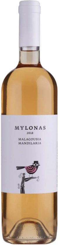 

Вино Mylonas Malagousia-Mandilaria Pgi Attiki рожеве сухе 12% 0.75 (WHS5200125070086)