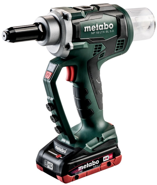 

Заклепочный пистолет Metabo Np 18 Ltx Bl 5.0 (619002800)