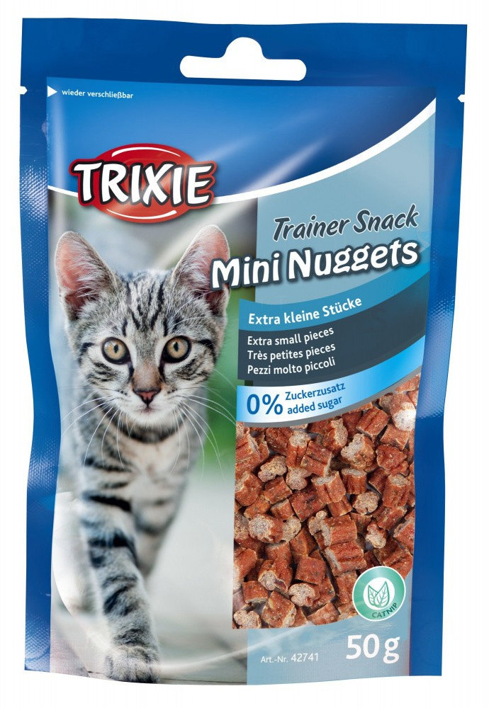 

Лакомство для кошек Trixie Trainer Snack Mini Nuggets 50 г (4011905427416)