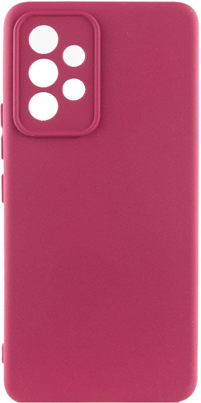 

Lakshmi Case Silicone Cover Full Camera Marsala для Samsung A325 Galaxy A32 4G