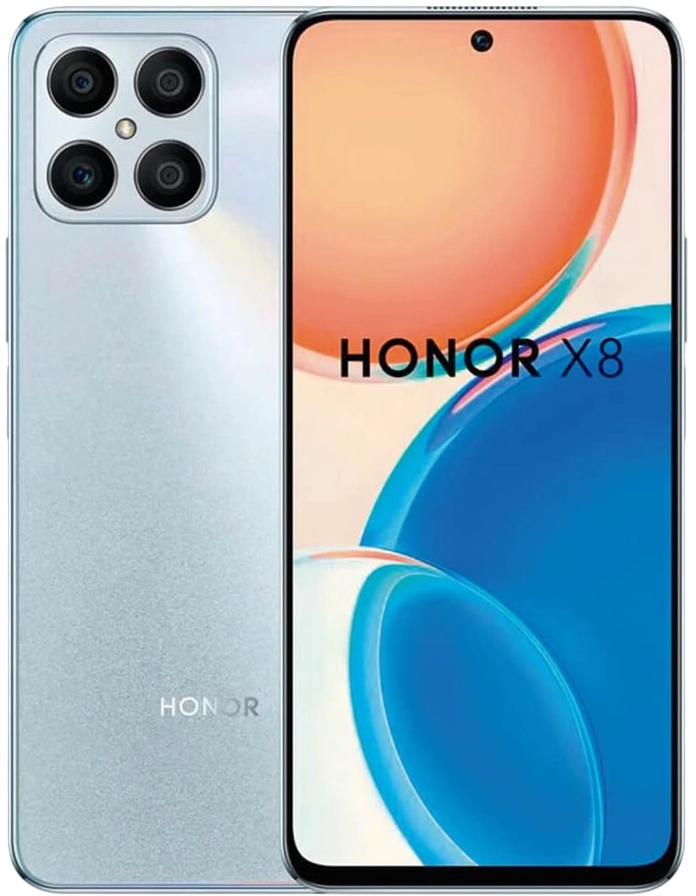 

Смартфон Honor X8 2022 6/128Gb Titanium Silver Approved Вітринний зразок