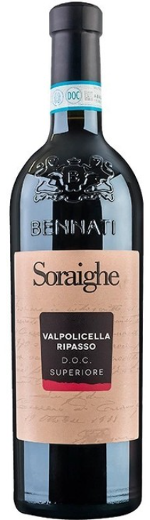 Акція на Вино Bennati Soraighe Valpolicella Superiore Ripasso Doc красное сухое 0.75 л (STA8002167000765) від Stylus