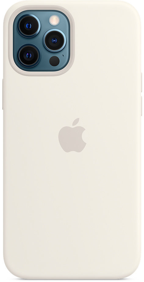 

Apple Silicone Case with MagSafe White (MHLE3) for iPhone 12 Pro Max