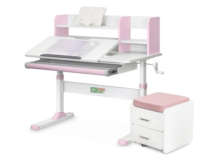 

Комплект S ErgoKids TH-330 Pink парта + тумба (TH-330 + Bd C3_PINK)