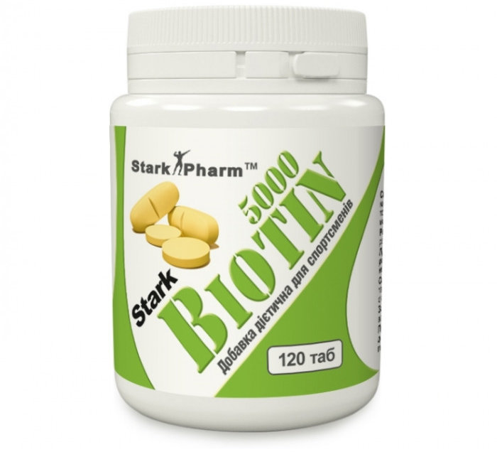 

Stark Pharm Biotin 5000 120 tabs