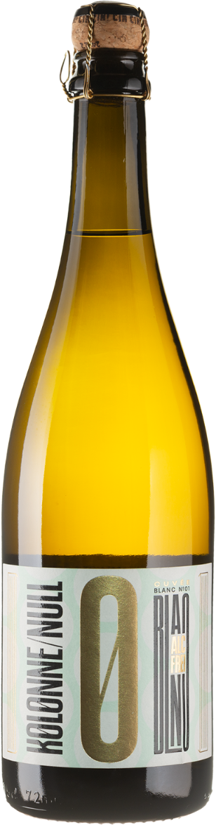 Акція на Игристое вино Kolonne Null Cuvee Blanc Sparkling, 0.75л 0.5% (BWT5947) від Stylus
