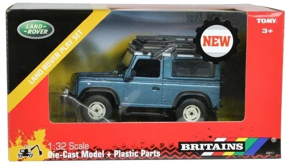 

Автомодель Внедорожник Britains Land Rover Defender 90, 1:32 синий (43217)