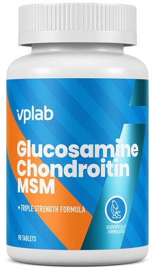 

VPLab UltraVit Glucosamine Chondroitin Msm Глюкозамін Хондроїтин МСМ 90 таблеток