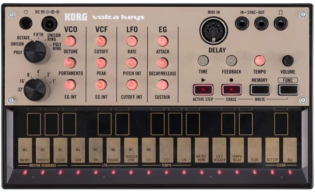 Акція на Профессиональный синтезатор Korg Volca-Keys від Stylus