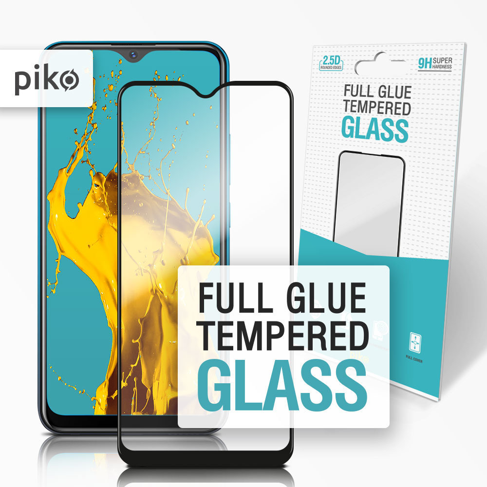 

Piko Tempered Glass Full Glue Black for Vivo Y11