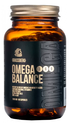 

Grassberg Omega 3-6-9 Balance 1000 mg Омега 3-6-9 60 капсул