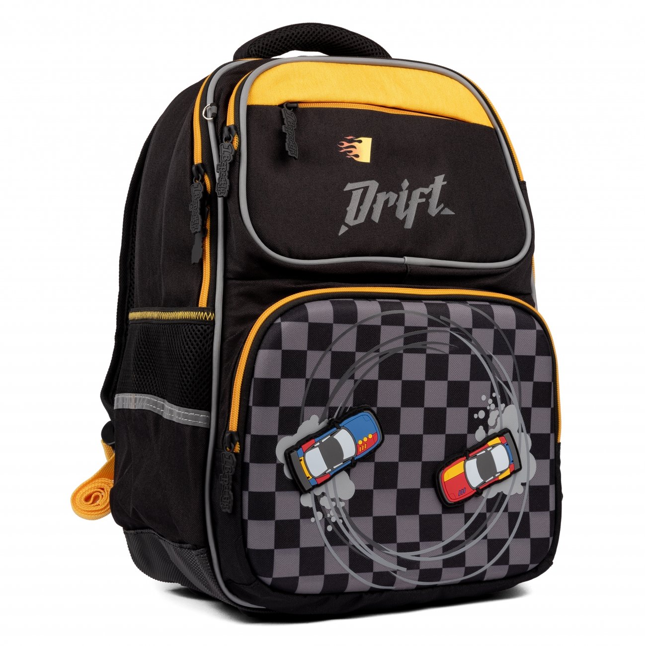 Акция на Шкільний рюкзак 1Вересня S-105 Maxdrift чорний/жовтий (558744) от Y.UA