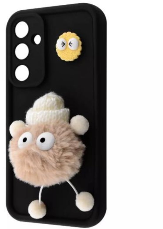 

Mobile Case Pretty Things Black/Fluffy White for Samsung A556 Galaxy A55