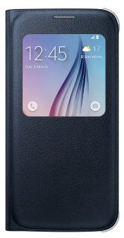 

Samsung Leather S View Cover Black (EF-CG920PBEGRU) for Samsung G920 Galaxy S6