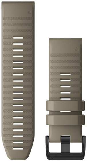 

Garmin QuickFit 26 Watch Bands Dark Sandstone Silicone (010-12864-02)