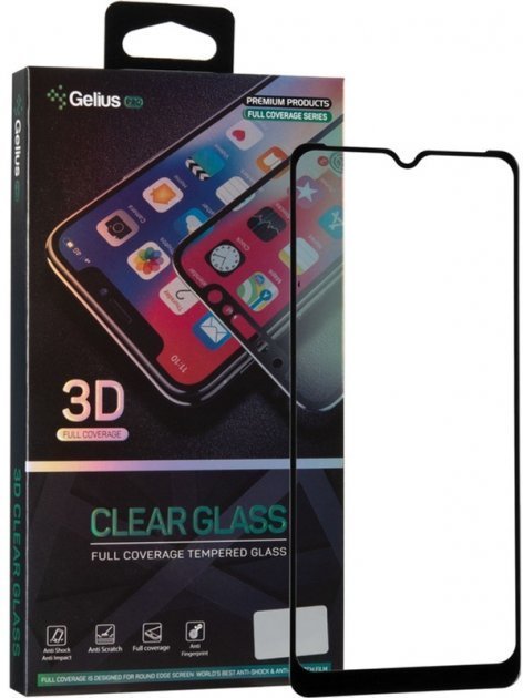 

Gelius Tempered Glass Pro 3D Black for Nokia 2.4