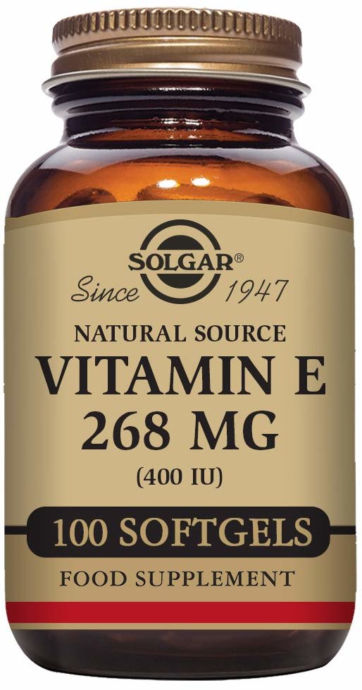 

Solgar Vitamin E 400 Mixed Tocopherols Солгар Вітамін Е 100 капсул