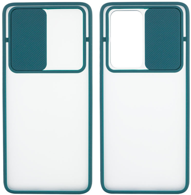 

Tpu Case Camshield Matte Green for Oppo A52 / A72 / A92