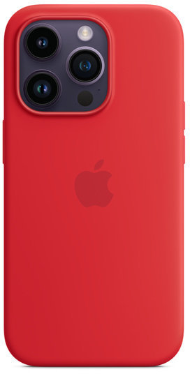 

Apple Silicone Case with MagSafe (PRODUCT)RED (MPTG3) for iPhone 14 Pro Ua