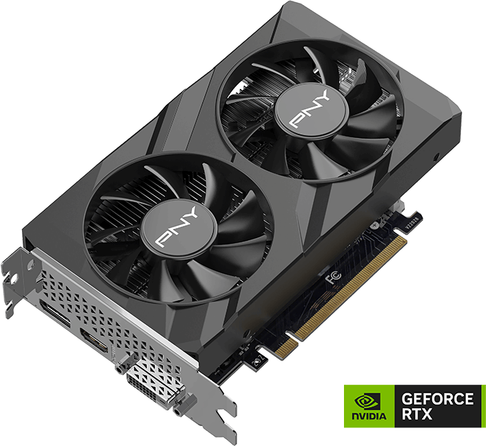 

Pny GeForce Rtx 3050 6GB Verto Dual Fan (VCG30506DFXPB1)