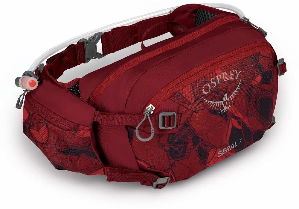 

Сумка поясная Osprey Seral 7 (S21) Claret Red O/S красная (009.2524)