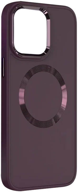 

Tpu Case Bonbon Metal Style with MagSafe Plum for iPhone 15