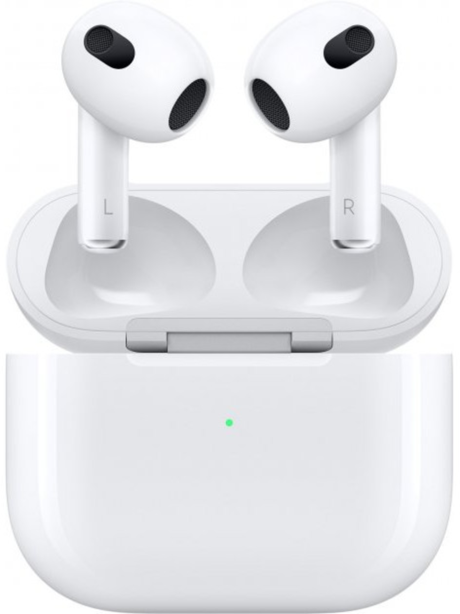 Акція на Apple AirPods 3 with Lightning Charging Case (MPNY3) Ua від Y.UA