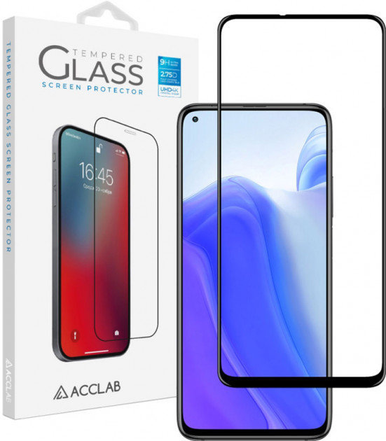 

Acclab Tempered Glass Full Glue Black for Xiaomi Mi 10T / Mi 10T Pro